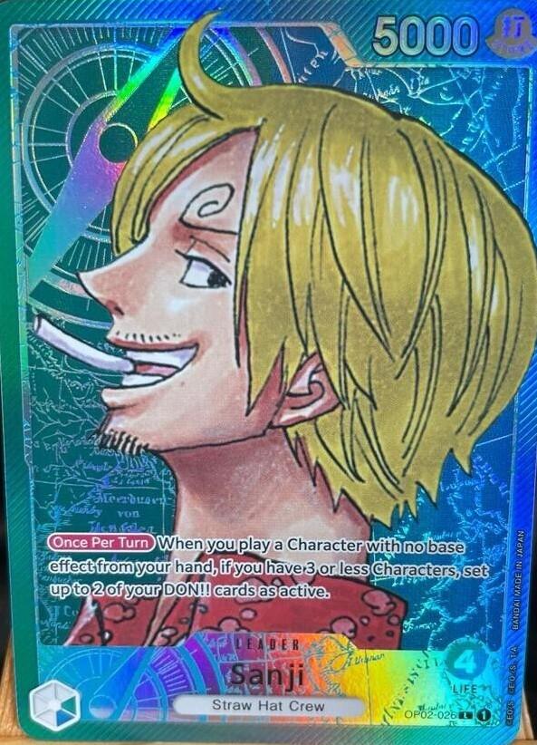 Sanji [Alternate Art] OP02-026 One Piece Paramount War