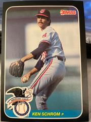Ken Schrom #53 Baseball Cards 1987 Donruss All Stars Prices