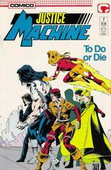 Justice Machine #7 (1987) Comic Books Justice Machine Prices