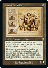 Precursor Golem [Schematic Foil] Magic Brother's War Retro Artifacts Prices