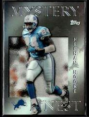 Herman Moore [Silver] #M12 Football Cards 1997 Topps Mystery Finest Prices