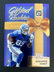 Kadarius Toney [Purple Stars] #GR-12 Football Cards 2021 Panini Donruss Optic Gifted Rookies Prices