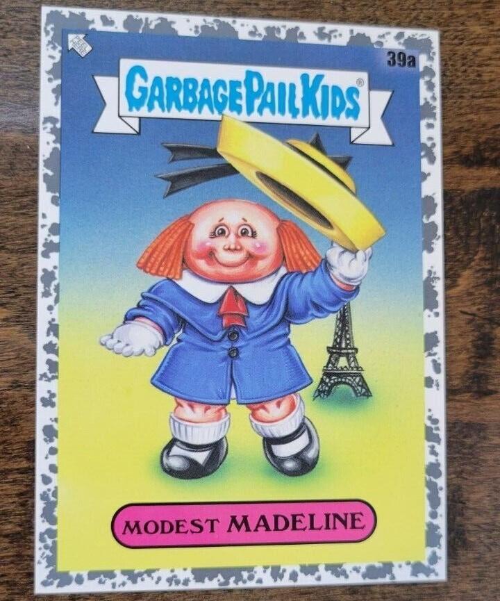 Modest Madeline [Gray] #39a Garbage Pail Kids Book Worms