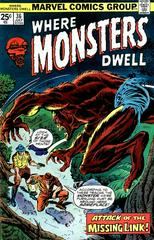 Where Monsters Dwell #36 (1975) Comic Books Where Monsters Dwell Prices
