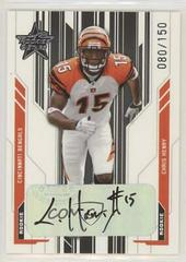 Chris Henry [Autograph] Football Cards 2005 Leaf Rookies & Stars Prices