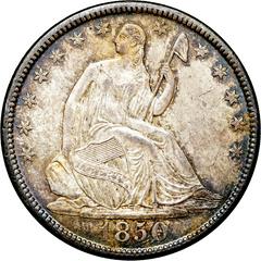 1850 O Coins Seated Liberty Half Dollar Prices