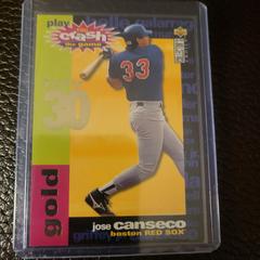 CG4 | Jose Canseco Baseball Cards 1995 Collector's Choice Crash the Game
