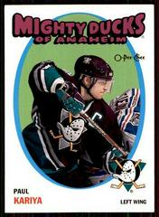 Paul Kariya Hockey Cards 2001 O Pee Chee Prices