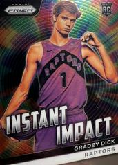 Gradey Dick #20 Basketball Cards 2023 Panini Prizm Instant Impact Prices