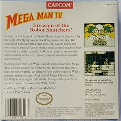 Box Back | Mega Man 4 GameBoy