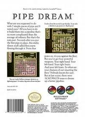 Pipe Dream - Back | Pipe Dream NES