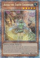 Aussa the Earth Channeler [Starlight Rare 1st Edition] YuGiOh Power Of The Elements Prices