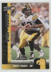 Ricky Stanzi Football Cards 2011 Upper Deck Prices