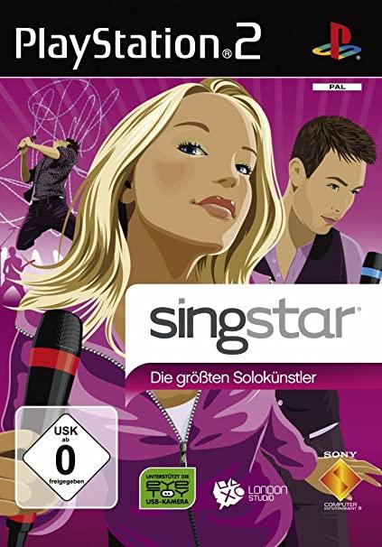 Singstar Die Grossten Solokunstler PAL Playstation 2