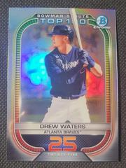 Drew Waters Baseball Cards 2021 Bowman Scout’s Top 100 Prices
