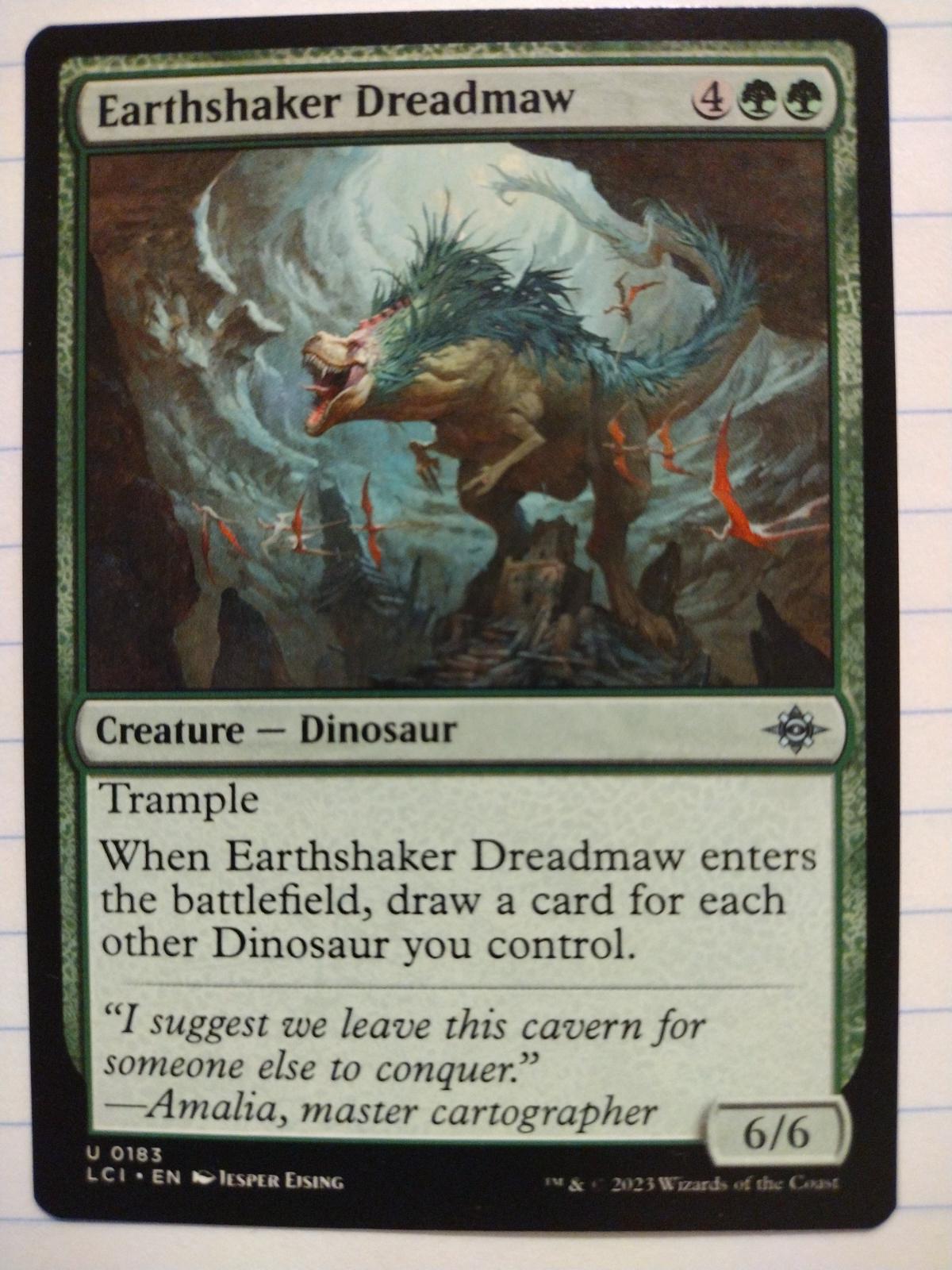 Earthshaker Dreadmaw #183 Prices | Magic Lost Caverns of Ixalan | Magic ...