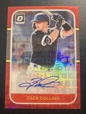Zack Collins [Holo] #RS87-ZC Baseball Cards 2021 Panini Donruss Optic Retro 1987 Signatures Prices