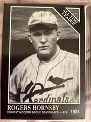Roger Hornsby #251 Baseball Cards 1991 Conlon Collection Prices