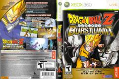 Cover Scan By Canadian Brick Cafe | Dragon Ball Z Burst Limit Xbox 360