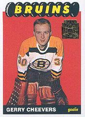 Gerry Cheevers Hockey Cards 2001 Topps Archives Prices