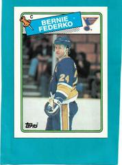 Bernie Federko #81 Hockey Cards 1988 Topps Prices