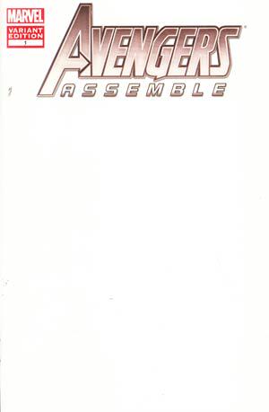 Avengers Assemble [Blank] #1 (2012) Comic Books Avengers Assemble