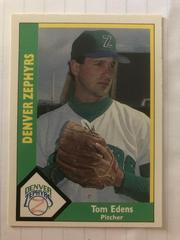 Tom Edens #4 Baseball Cards 1990 CMC Denver Zephyrs Prices