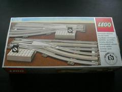 Left and Right Manual Points with Electric Rails #7856 LEGO Train Prices