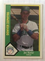 Joe Xavier #7 Baseball Cards 1990 CMC Denver Zephyrs Prices