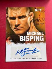 Michael Bisping Ufc Cards 2010 Topps UFC Autographs Prices