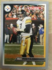 Ben Roethlisberger [Silver] Football Cards 2005 Topps Total Prices