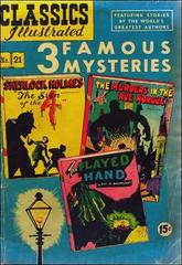 Classics Illustrated [HRN 85] #21 (1945) Comic Books Classics Illustrated Prices