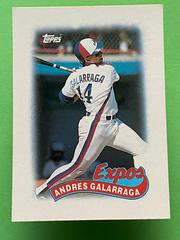 Andres Galarraga #22 Baseball Cards 1989 Topps Mini League Leaders Prices