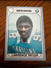 Lawrence Taylor Collegiate Collection #86 Basketball Cards 1990 Collegiate Collection North Carolina Prices
