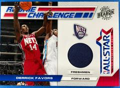 Derrick Favors #2 Basketball Cards 2011 Panini Season Update Prices