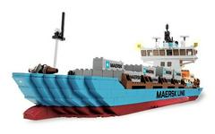 LEGO Set | Maersk Line Container Ship LEGO Sculptures