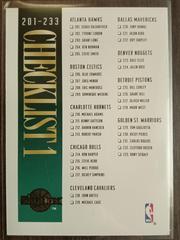 Checklist 1 #298 Basketball Cards 1994 SkyBox Prices