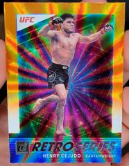 Henry Cejudo [Orange] Ufc Cards 2022 Panini Donruss UFC Retro Series Prices