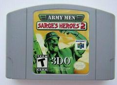 Army Men Sarge'S Heroes 2 - Cartridge | Army Men Sarge's Heroes 2 [Gray Cart] Nintendo 64