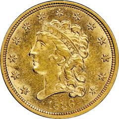 1836 Coins Classic Head Quarter Eagle Prices