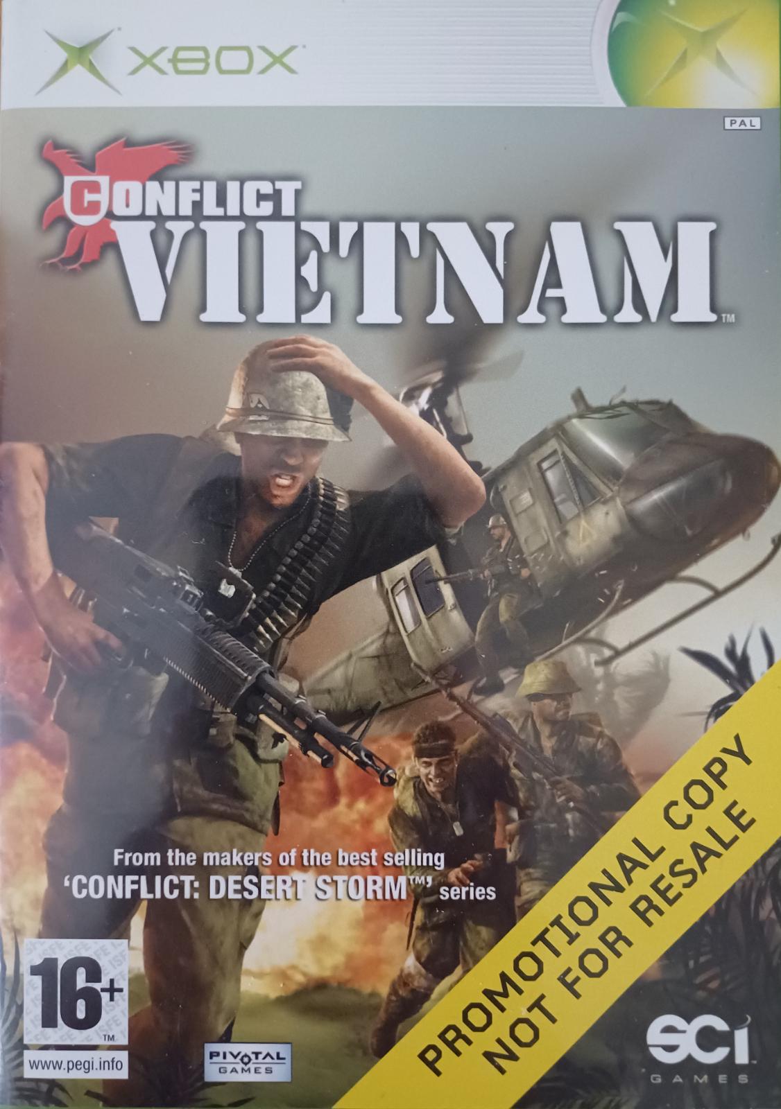 Conflict Vietnam [Not For Resale] PAL Xbox