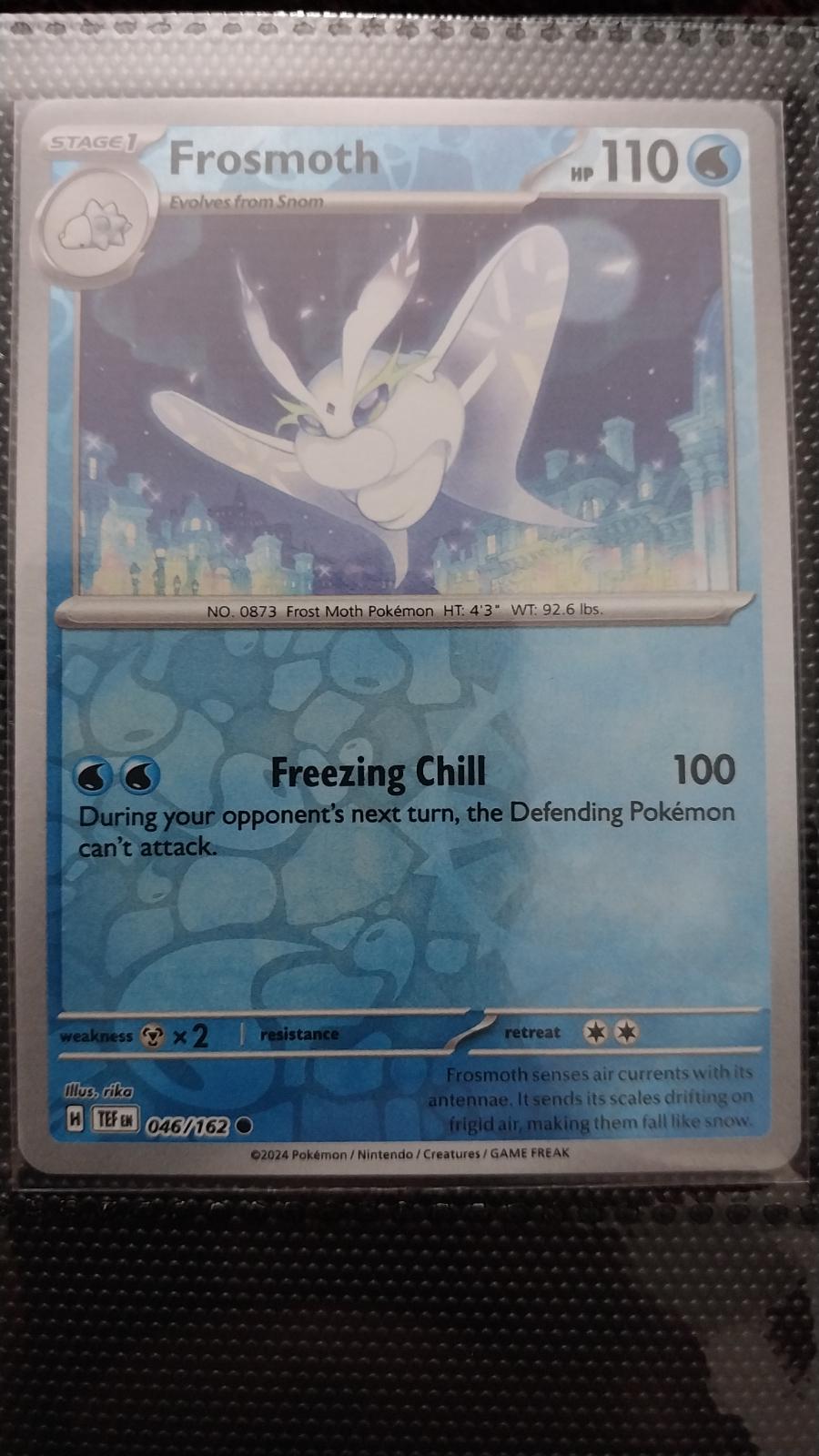 Frosmoth [Reverse Holo] #46 Pokemon Temporal Forces