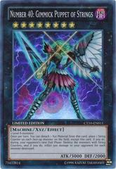 Number 40: Gimmick Puppet of Strings CT10-EN011 YuGiOh Collectible Tins 2013 Prices