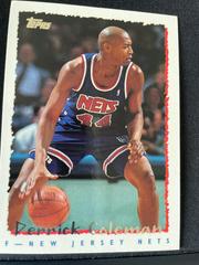 Derrick Coleman #176 Basketball Cards 1994 Topps Prices