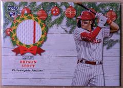 Bryson Stott Baseball Cards 2022 Topps Holiday Relics Prices