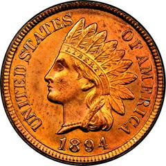 1894 [PROOF] Coins Indian Head Penny Prices