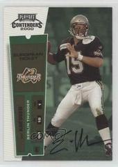 Eric Kresser [Autograph] #165 Football Cards 2000 Playoff Contenders Prices