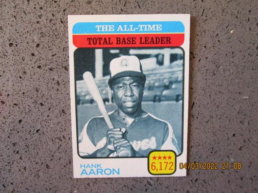 Hank Aaron [All Time Total Base Ldr.] #473 photo