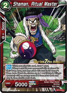 Shaman, Ritual Master BT7-019_PR Dragon Ball Super Series 7 Pre-Release Promos