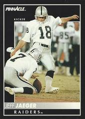 Jeff Jaeger #251 Football Cards 1992 Pinnacle Prices